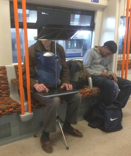 Odd People In The Subway (51 pics)