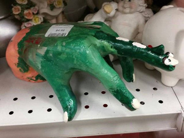 Odd Finds In Thrift Shops (34 pics)