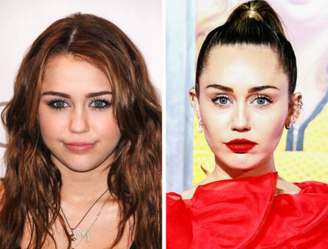 How Celebs Changed Themselves (12 pics)