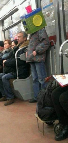 Weird People In The Subway (51 pics)