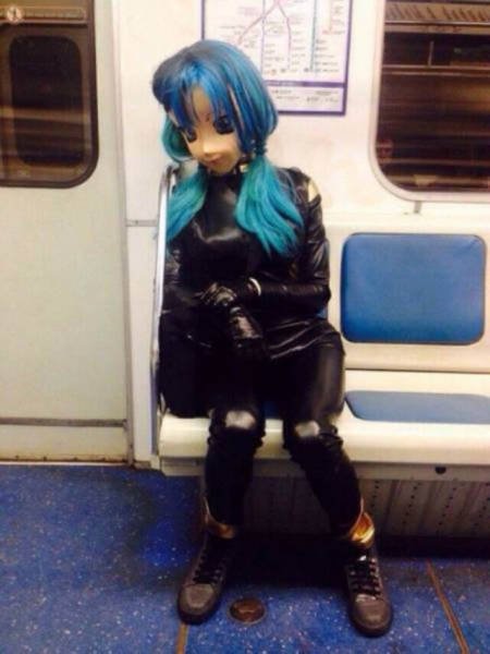 Weird People In The Subway (51 pics)