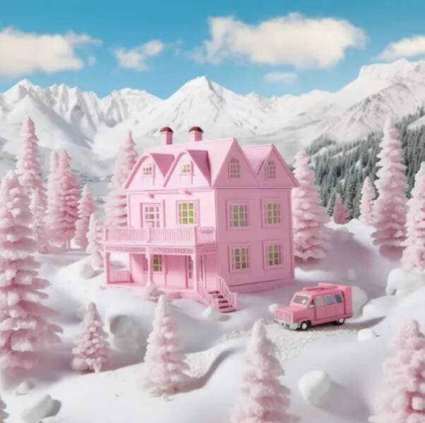 If Homes Looked Like In ''Barbie'' Movie (25 pics)