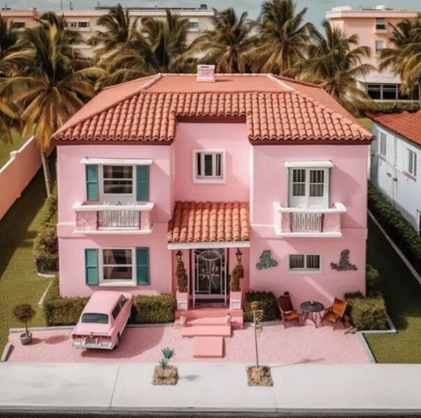 If Homes Looked Like In ''Barbie'' Movie (25 pics)