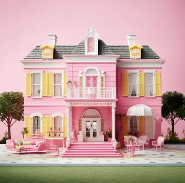 If Homes Looked Like In ''Barbie'' Movie (25 pics)