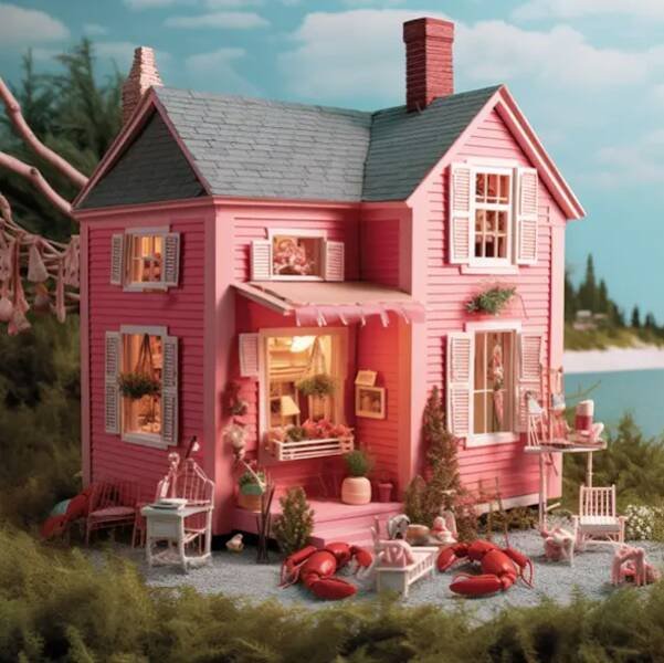 If Homes Looked Like In ''Barbie'' Movie (25 pics)