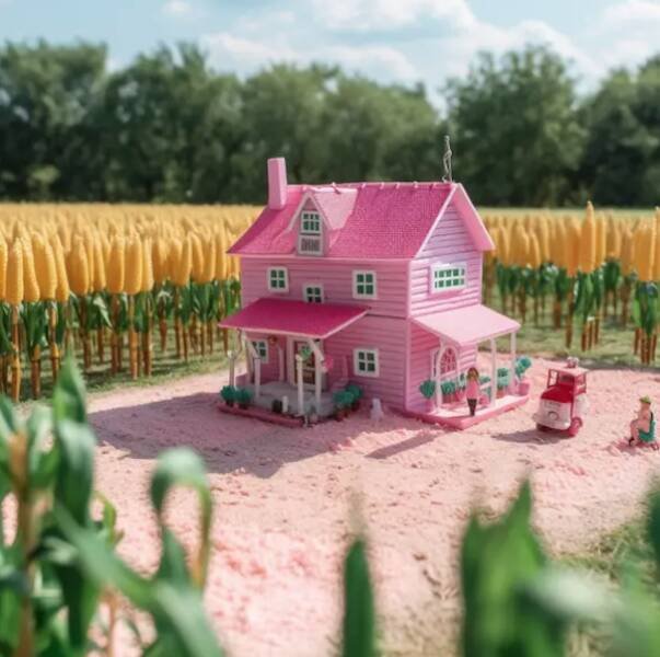 If Homes Looked Like In ''Barbie'' Movie (25 pics)