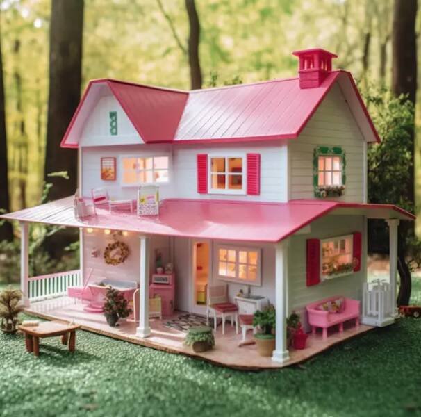 If Homes Looked Like In ''Barbie'' Movie (25 pics)