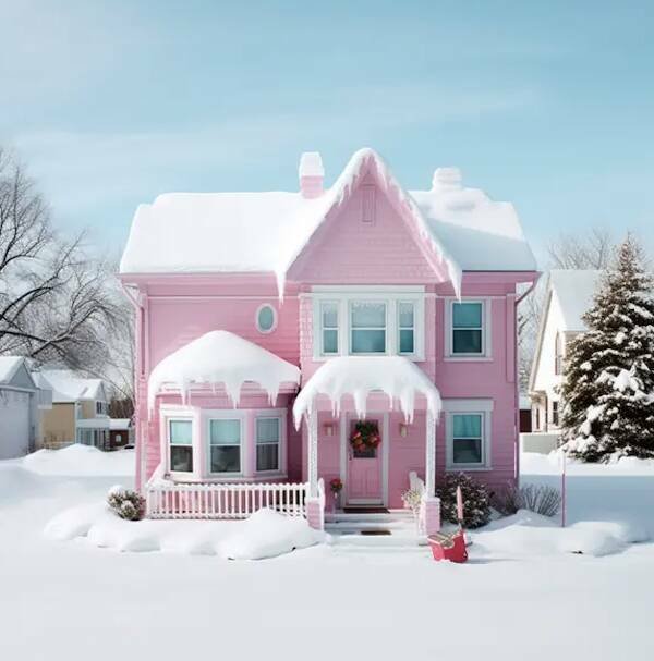 If Homes Looked Like In ''Barbie'' Movie (25 pics)