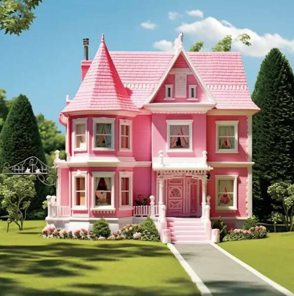 If Homes Looked Like In ''Barbie'' Movie (25 pics)