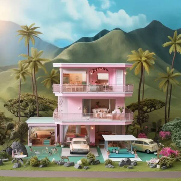 If Homes Looked Like In ''Barbie'' Movie (25 pics)