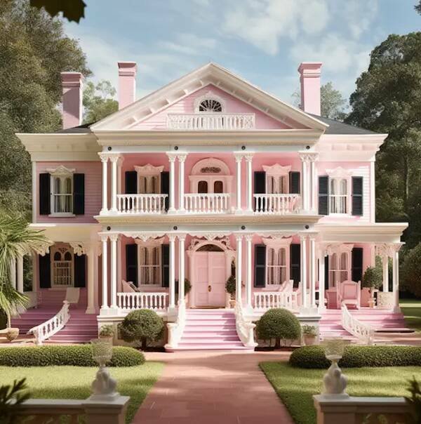 If Homes Looked Like In ''Barbie'' Movie (25 pics)