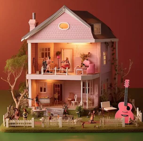 If Homes Looked Like In ''Barbie'' Movie (25 pics)