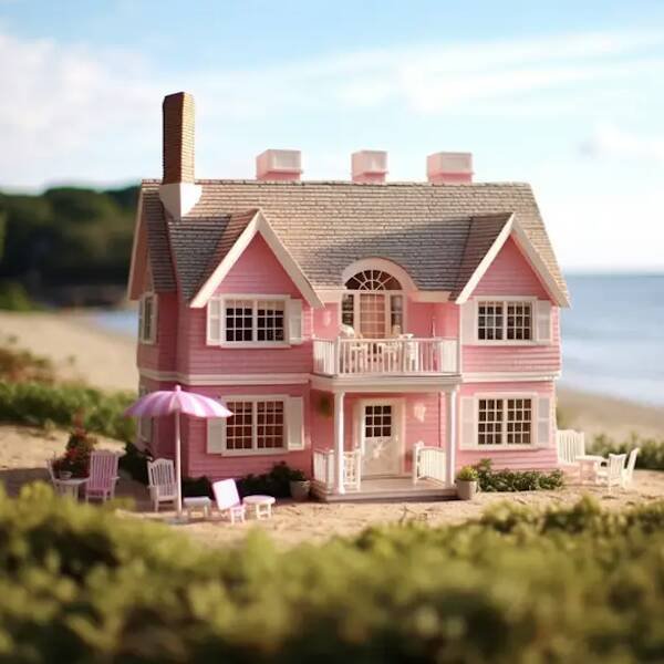 If Homes Looked Like In ''Barbie'' Movie (25 pics)