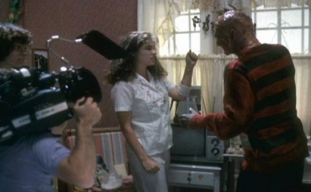 Rare Photos From Filming Of ''A Nightmare On Elm Street'' (28 pics)