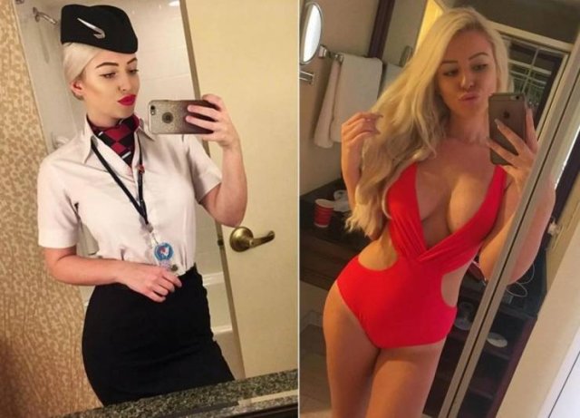 Hot Flight Attendants (32 pics)