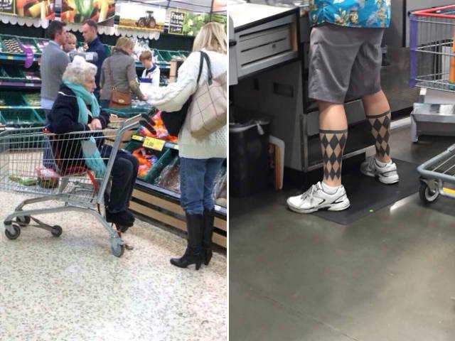 Strange People In Stores (43 pics)