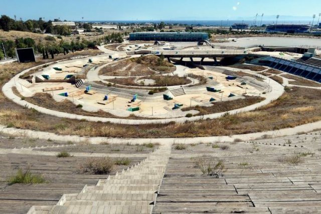 Abandoned Olympic Stadiums In Athens (20 pics)