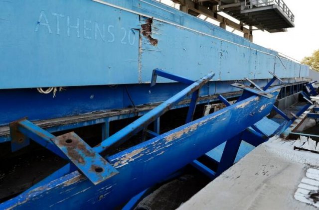 Abandoned Olympic Stadiums In Athens (20 pics)