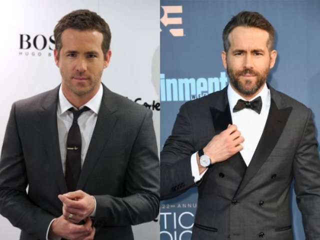 Famous Men With And Without Beard (26 pics)