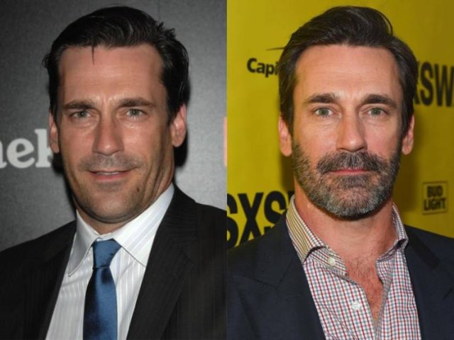 Famous Men With And Without Beard (26 pics)