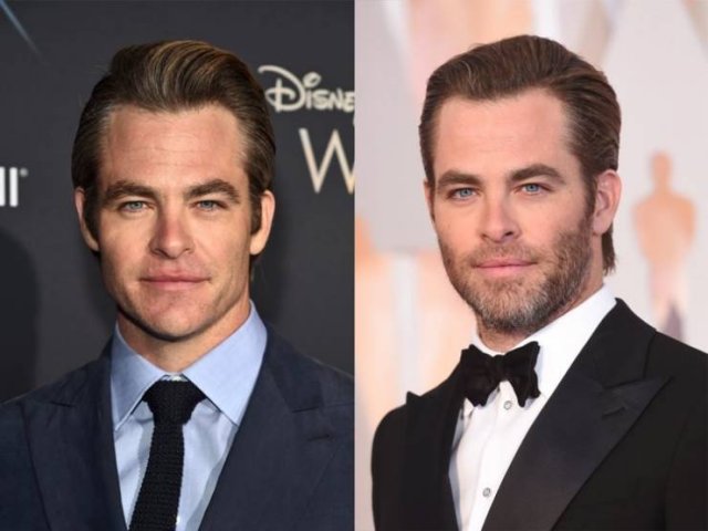 Famous Men With And Without Beard (26 pics)