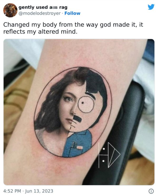 Interesting And Unusual Tattoos (42 pics)