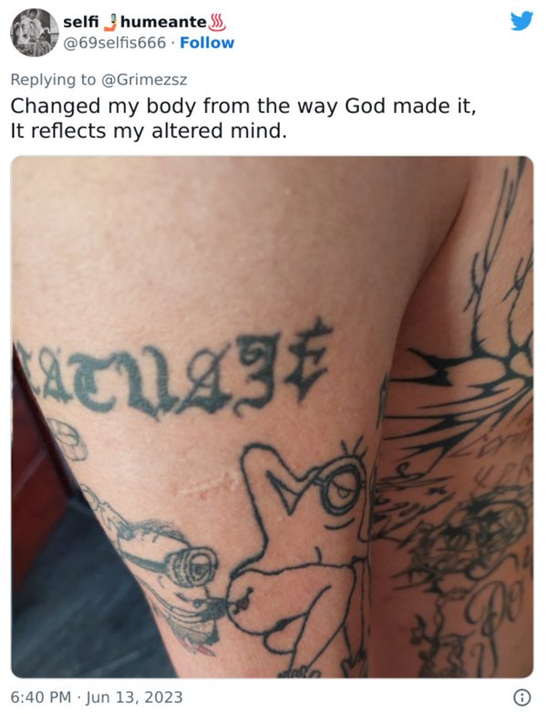 Interesting And Unusual Tattoos (42 pics)