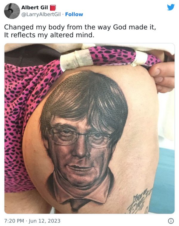 Interesting And Unusual Tattoos (42 pics)