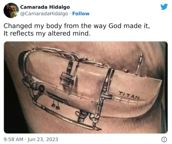 Interesting And Unusual Tattoos (42 pics)