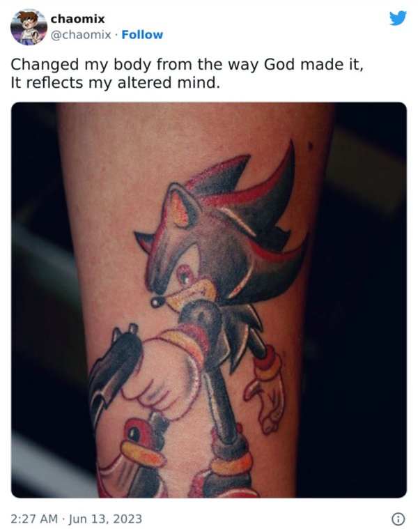 Interesting And Unusual Tattoos (42 pics)