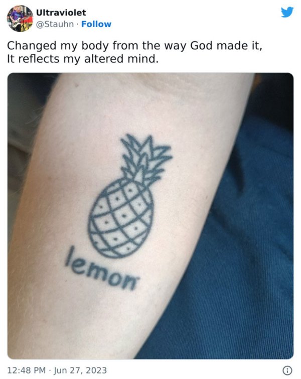 Interesting And Unusual Tattoos (42 pics)