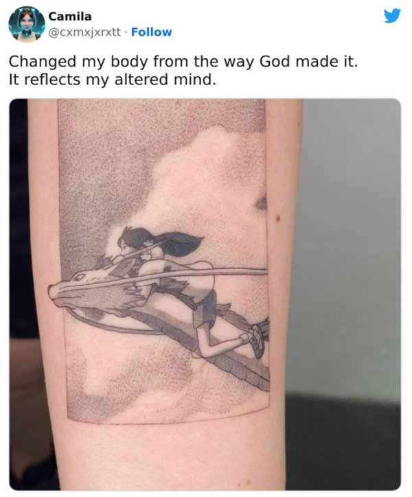 Interesting And Unusual Tattoos (42 pics)