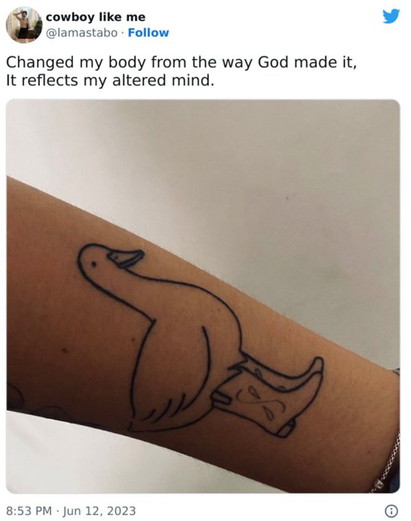 Interesting And Unusual Tattoos (42 pics)