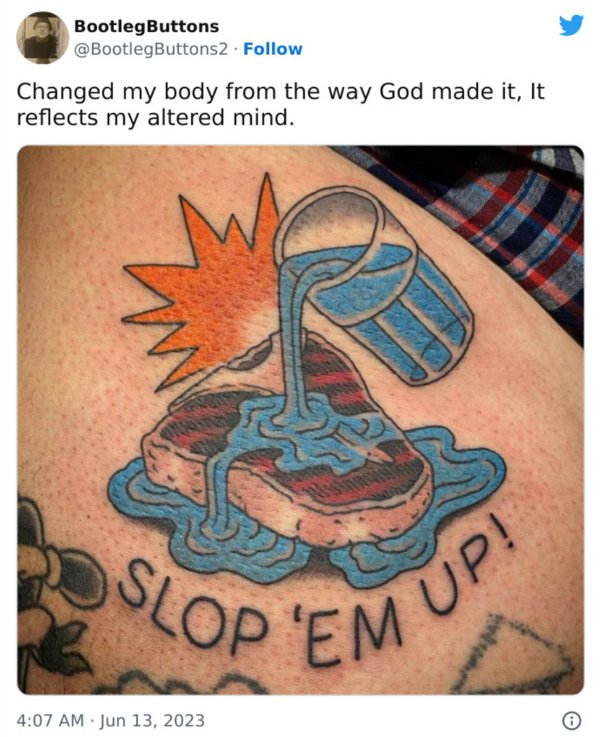 Interesting And Unusual Tattoos (42 pics)