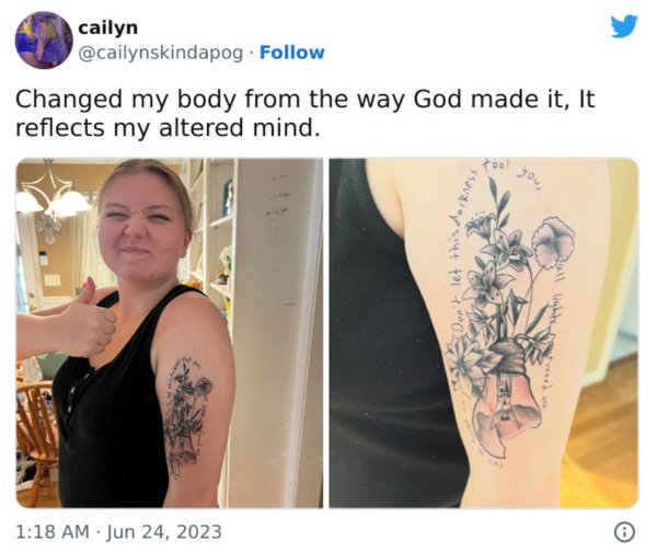 Interesting And Unusual Tattoos (42 pics)