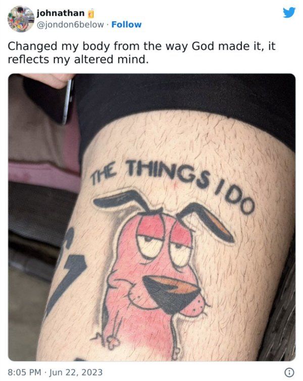 Interesting And Unusual Tattoos (42 pics)