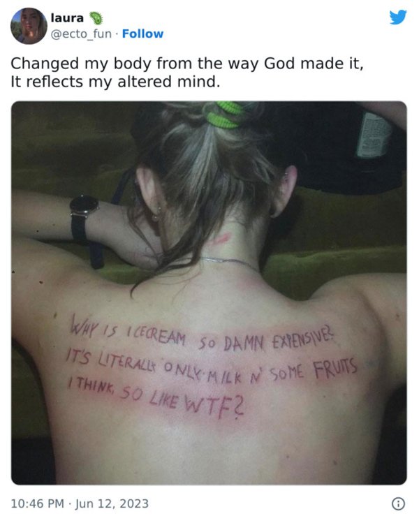 Interesting And Unusual Tattoos (42 pics)