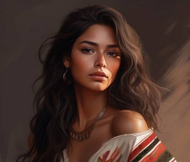 AI Draws The Most Beautiful People Of Different Nationalities (26 pics)