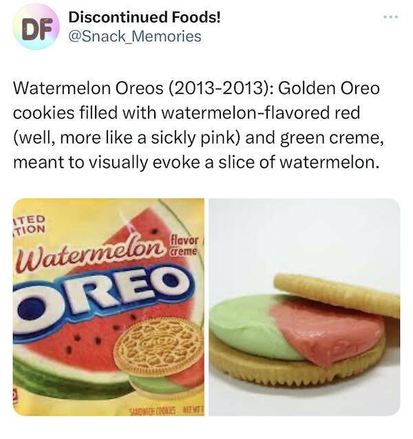 Nostalgic Things: Discontinued Foods  (24 pics)