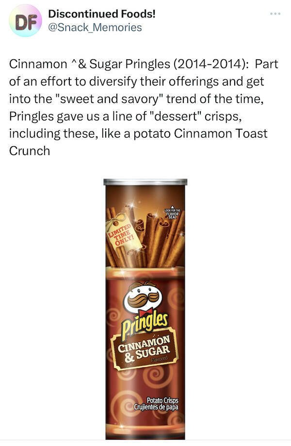 Nostalgic Things: Discontinued Foods  (24 pics)