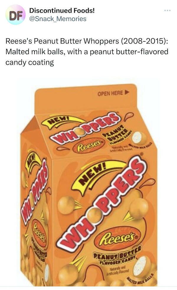 Nostalgic Things: Discontinued Foods  (24 pics)