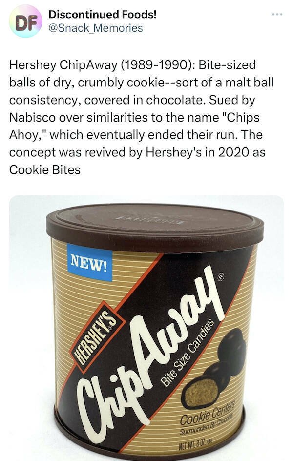 Nostalgic Things: Discontinued Foods  (24 pics)
