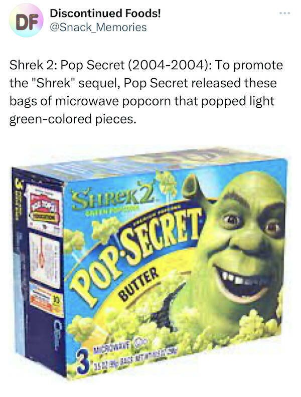 Nostalgic Things: Discontinued Foods  (24 pics)