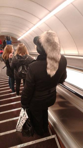 Odd People In The Subway (26 pics)