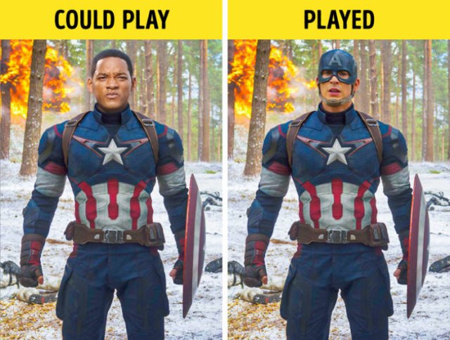 Superheroes Who Could’ve Been Played By Other Actors And Actresses (18 pics) Superheroes Who Could’ve Been Played By Other Actors And Actresses (18 pics)