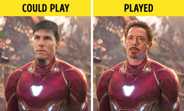 Superheroes Who Could’ve Been Played By Other Actors And Actresses (18 pics) Superheroes Who Could’ve Been Played By Other Actors And Actresses (18 pics)