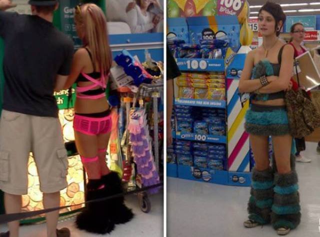 Weird People In Stores (57 pics)