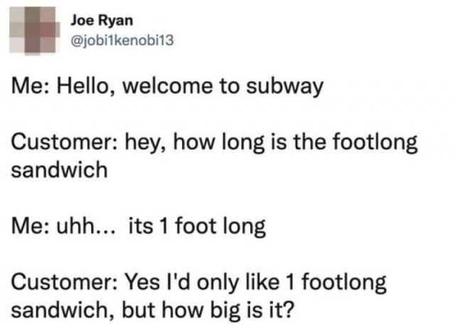 Funny Stories From Restaurant Employees (21 pics)