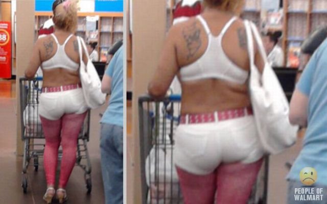 Weird People In Shops (55 pics)