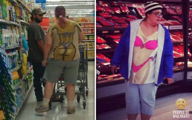 Weird People In Shops (55 pics)